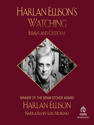 cover image of Harlan Ellison's Watching